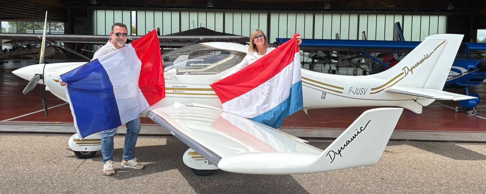 Chris Scott and Eric Kircher, UAC 2026 Franco-Luxembourgish crew